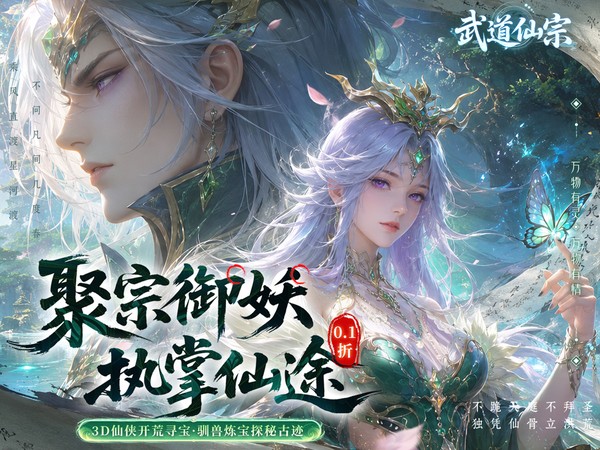 武道仙宗（0.1折打金送真充）宣传图片