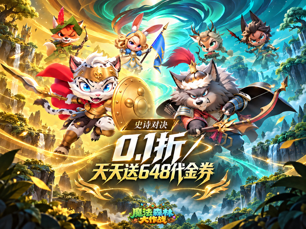 魔法森林大作战（0.1折万国集结）宣传图片