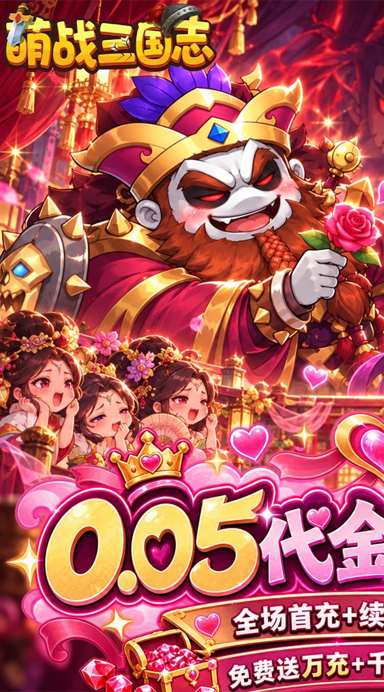 萌战三国志（0.05代金券高返版）游戏截图1