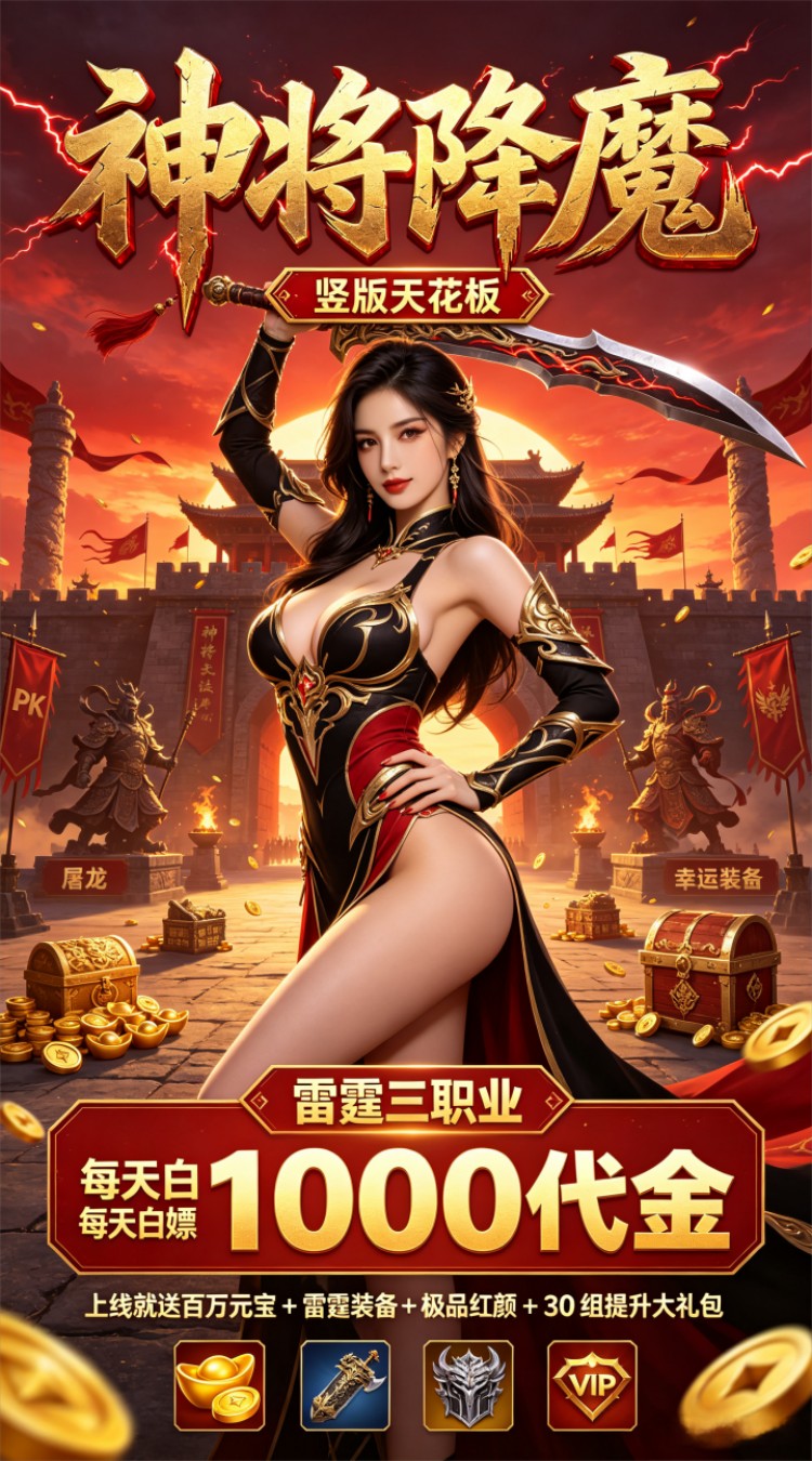 神将降魔（1折1000免费买断版）游戏截图1