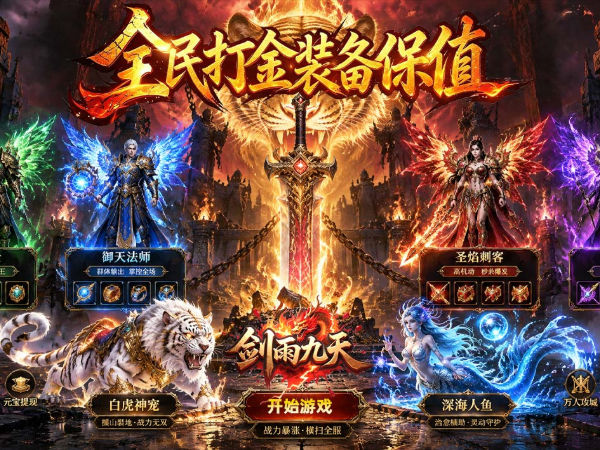 剑雨九天（鸿运福利版）（BT游戏）宣传图